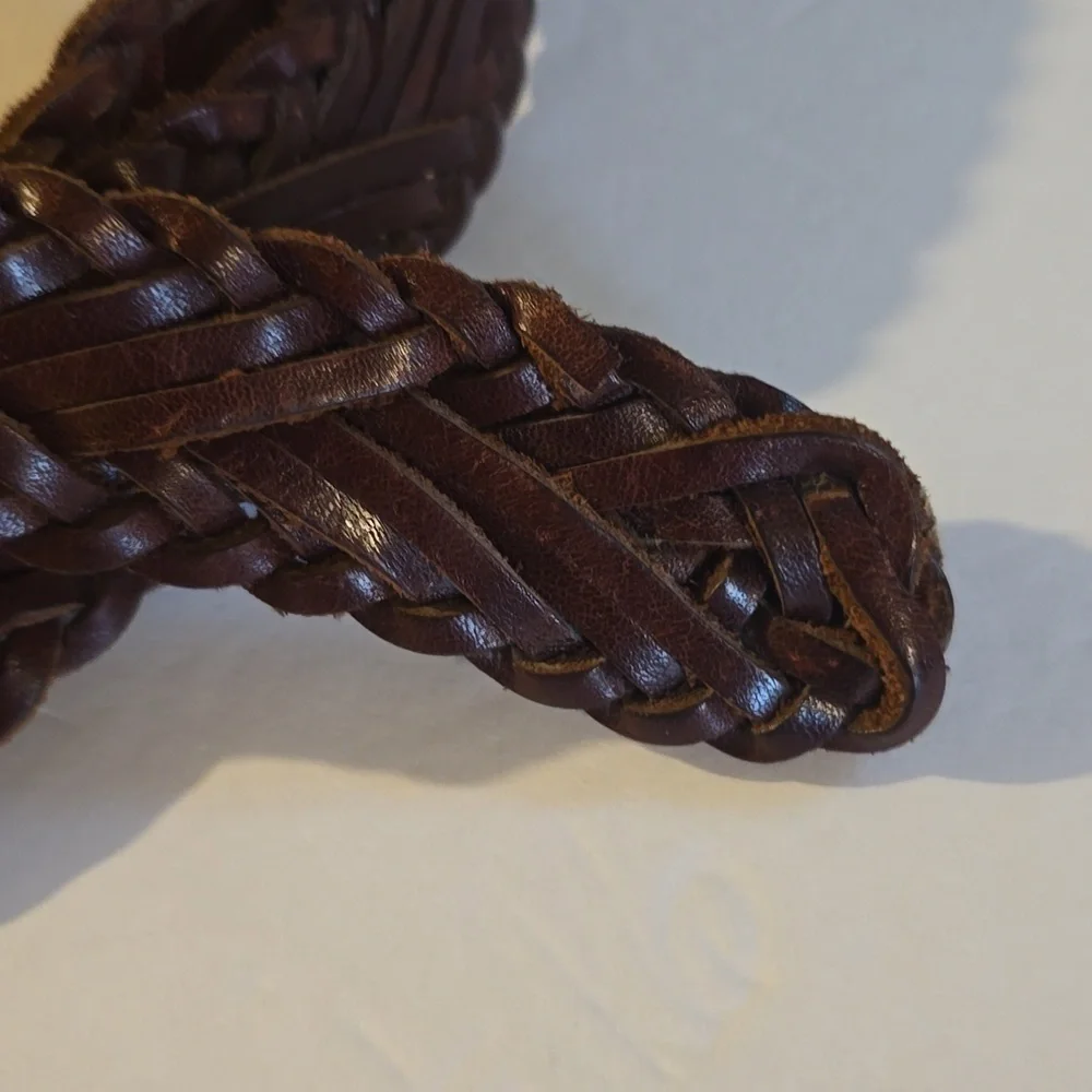 Leather mens brown